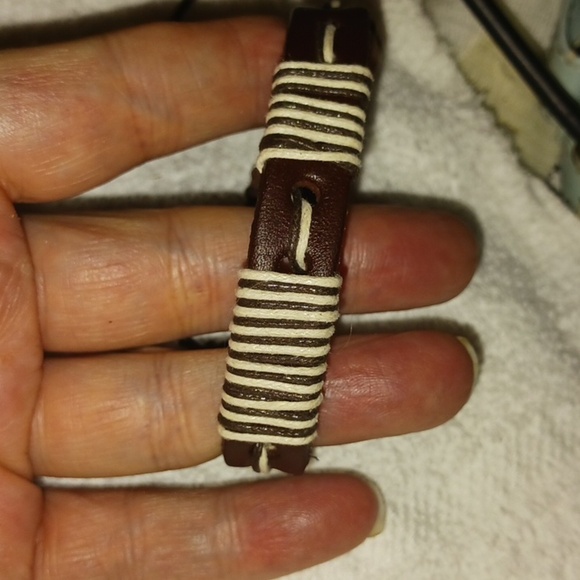 Hand Crafted Jewelry - Handmade Leather Unisex Bracelet